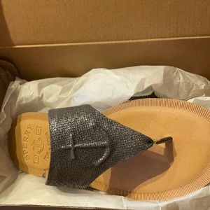 Sperry Metallic Sandals